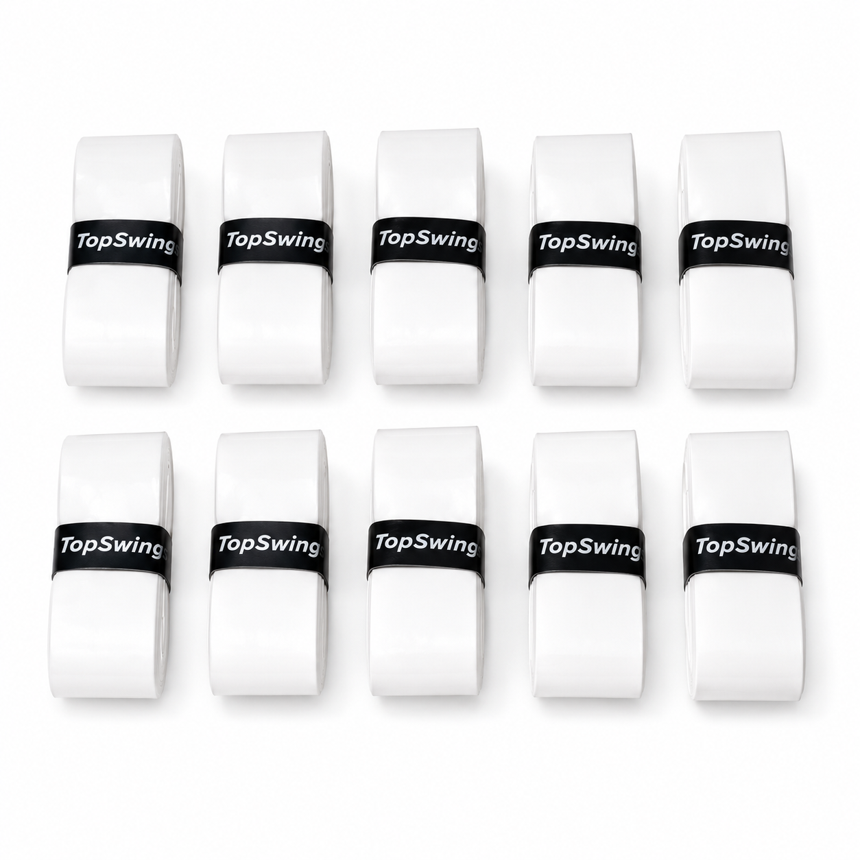 TopSwings Premium Tennis Overgrip Tape (10-Pack) – Anti-Slip Grip for Tennis, Pickleball & Badminton
