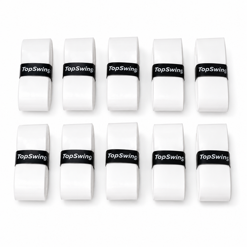 TopSwings Premium Tennis Overgrip Tape (10-Pack) – Anti-Slip Grip for Tennis, Pickleball & Badminton